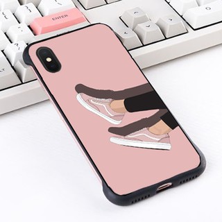 iPhone XsMax XR Xs i7+ i7 Plus i8 ixr SE 無邊框 韓妞布鞋 可愛 韓國 手機殼