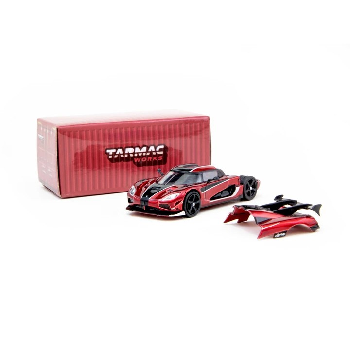 【模例】Tarmac 1/64 Koenigsegg Agera RS 紅黑 GLOBAL64 T64G-005-RD