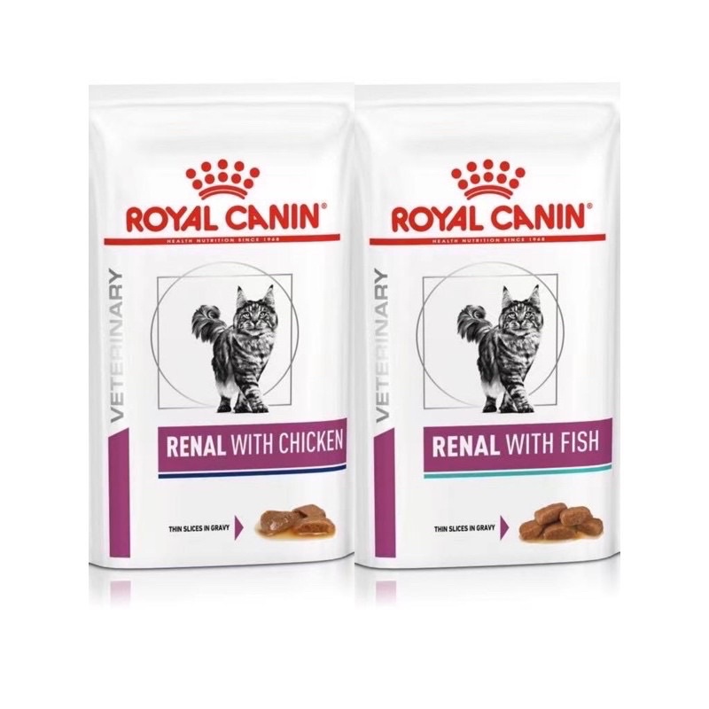 法國皇家 ROYAL CANIN  RF 貓腎臟配方妙鮮包  餐包 濕糧 腎臟病配方濕糧 魚肉 85g