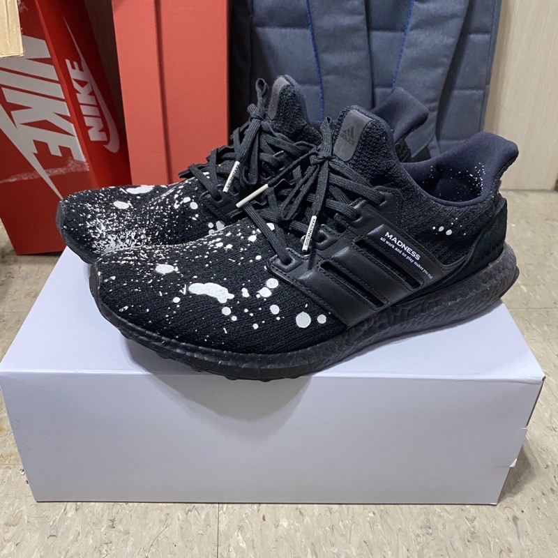 Adidas x Madness Ultra Boost 4.0 黑潑墨 EF0144