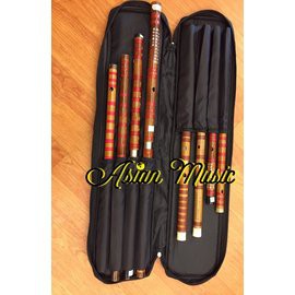 亞洲樂器 中國笛專用袋 (8支笛袋)