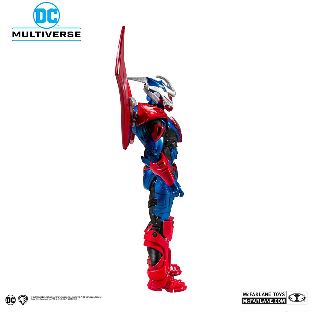 21上新 手辦 火爆新款 Mcfarlane 麥克法蘭dc漫畫人偶手辦解放重甲超人 蝦皮購物