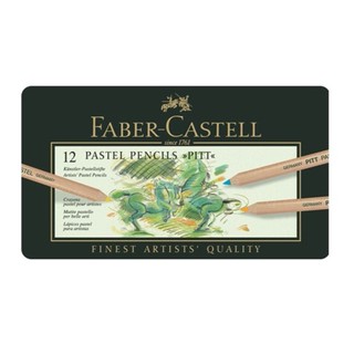 Faber-Castell Pitt 4.3㎜粉彩筆精緻鐵盒裝12色*112112