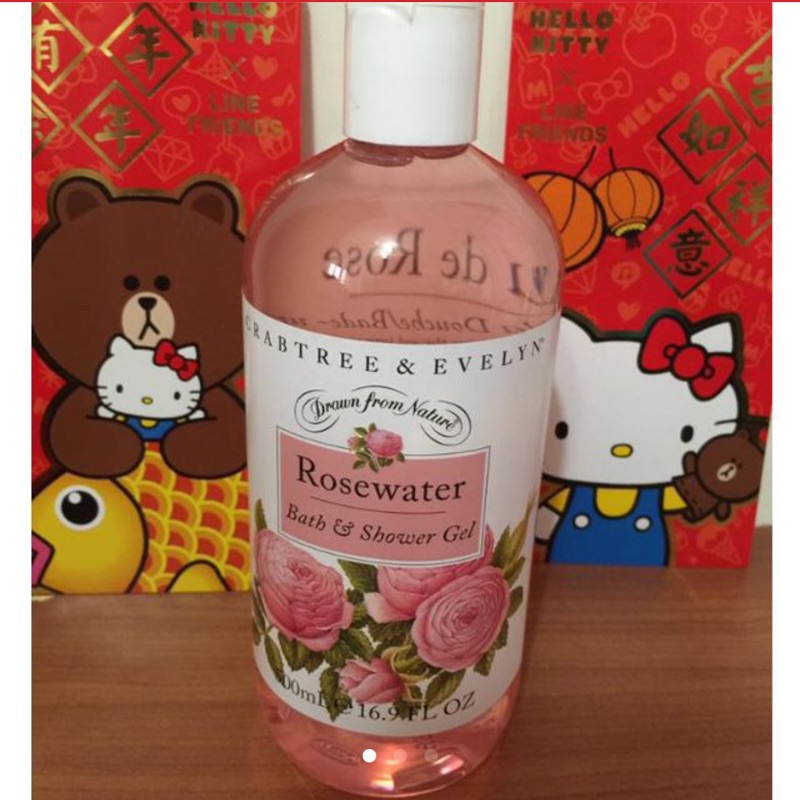 瑰柏翠 Crabtree & Evelyn 薔薇大沐浴精 500ml 全新