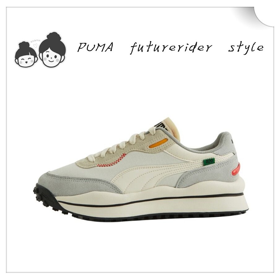 韓國連線購入限定puma Future Rider Style Rider 宣美復古運動鞋復古奶油色 蝦皮購物