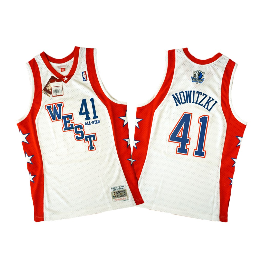 Mitchell &amp; Ness 2004 年全明星賽 Dirk Nowitzki 復刻 Swingman 球衣