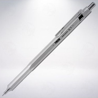 台灣 TWSBI 三文堂 PRECISION 固定式筆頭自動鉛筆: 霧銀色