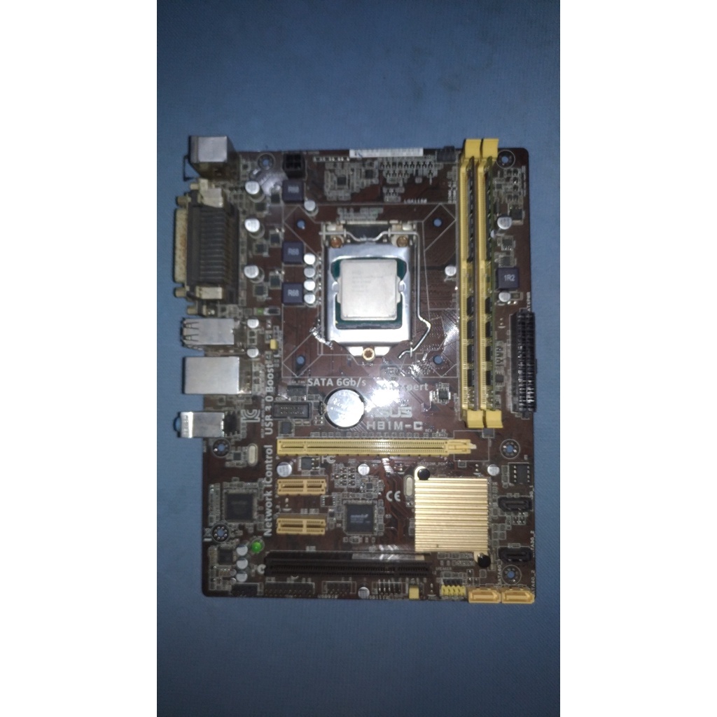 華碩 ASUS 主機板 H8M1-C + INTEL CPU I5 4440 + DDR3 記憶體 4G+4G (8G)