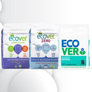 現貨💎 比利時 ecover 居家清潔 洗衣粉 1.2kg 清潔衣物 白衣 洗衣 彩色衣物 無香精 附發票