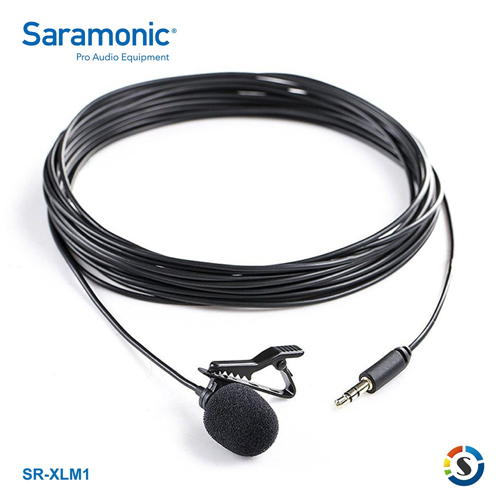 Saramonic楓笛 SR-XLM1 全向性電容式領夾式麥克風