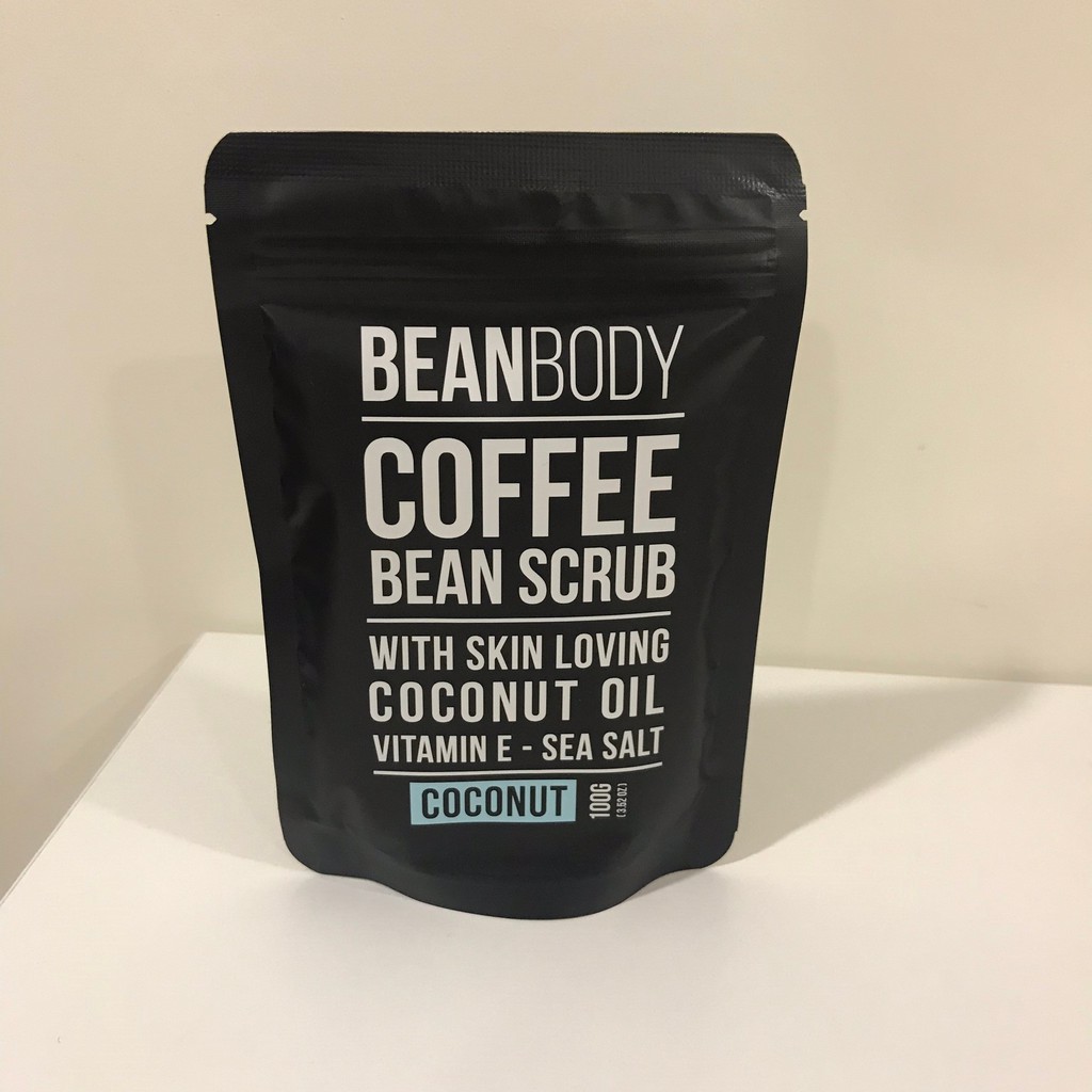 澳洲bean body coffee scrub天然有機咖啡磨砂粉 110g (椰子)