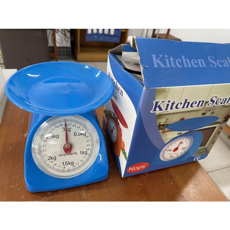 【1kg綠/1kg藍/3kg綠】廚房秤 料理秤 小磅秤(二手品)