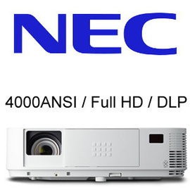 NEC M403HG NEC M403H 投影機 WUXGA 1080p 提供清晰影像 4000流明