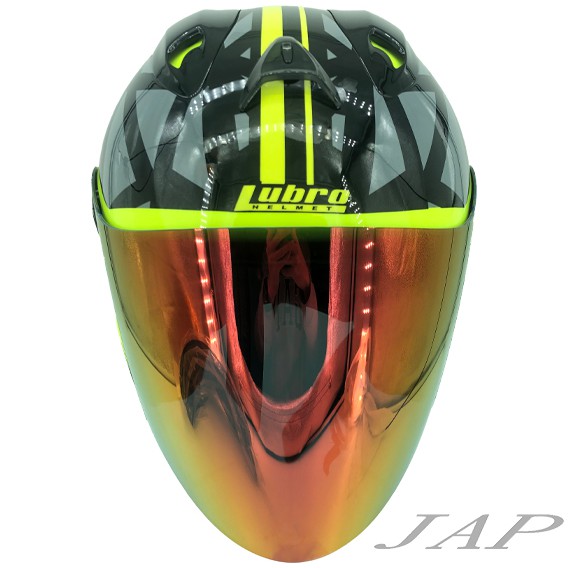 LUBRO  RACE  TECH CBR S70 多層膜電鍍紅 專用電鍍鏡片 半罩安全帽