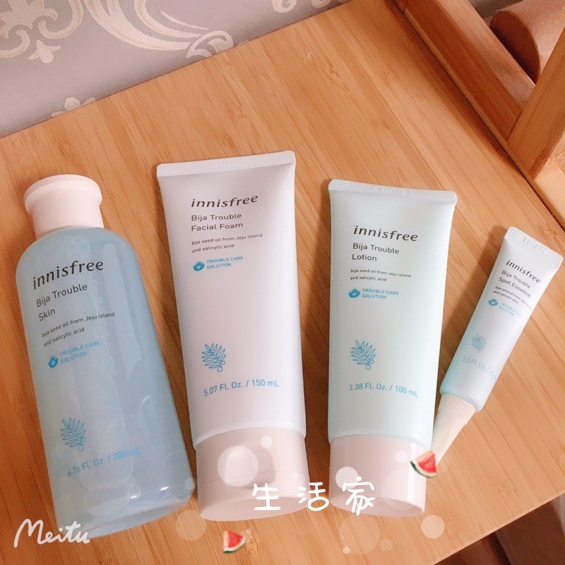 韓國 innisfree 香榧鬥痘系列 洗面乳 化妝水 乳液 精華