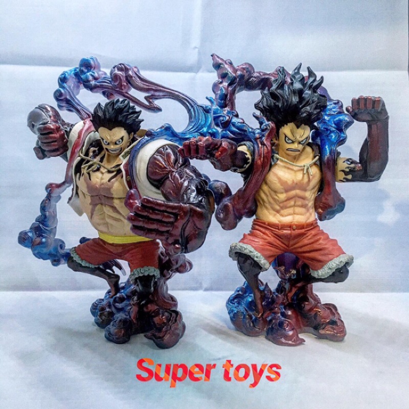 《$uper Toys》改造 代理 金證 航海王 海賊王 藝術王者 四檔魯夫 蛇人 公仔 模型 景品 蛋糕島 路飛 景品