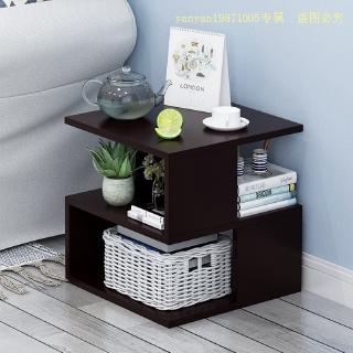 【優惠促銷14C】床頭柜置物架簡約現代床邊桌子臥室小型收納柜子簡易儲物柜經濟型