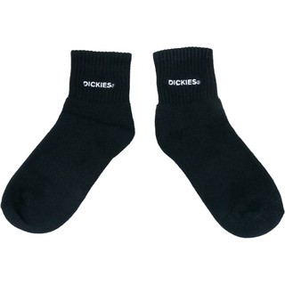 【DICKIES】WDA19252 Fonts Logo Socks 短襪 / 低筒襪 (黑色.白色) 化學原宿