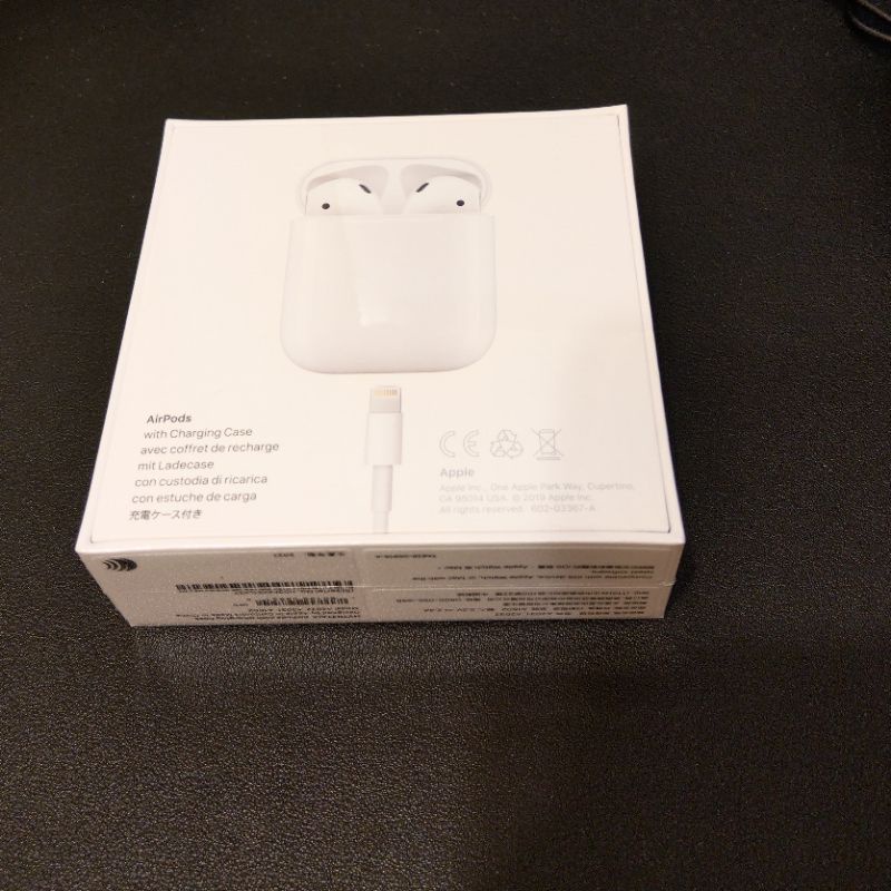 (現貨)AirPods 台灣公司貨 二代 2代 2021年版 airpods 2 有線充電版 全新未拆