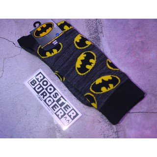 「Batman Dc Comics 蝙蝠俠 中筒襪 長襪 ＠公雞漢堡」
