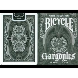 Image of Bicycle gargoyles playing card limited edition 撲克牌 蝙蝠 怪物