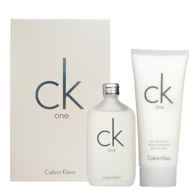 Calvin Klein CK One 中性淡香水+身體乳液200ml*2入 超值禮盒