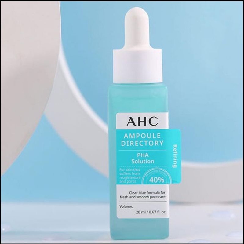 現貨 韓國 AHC 肌膚解答 雙果酸縮毛孔精華 20ml 精華液 40%複合琥珀酸毛孔緊緻精華