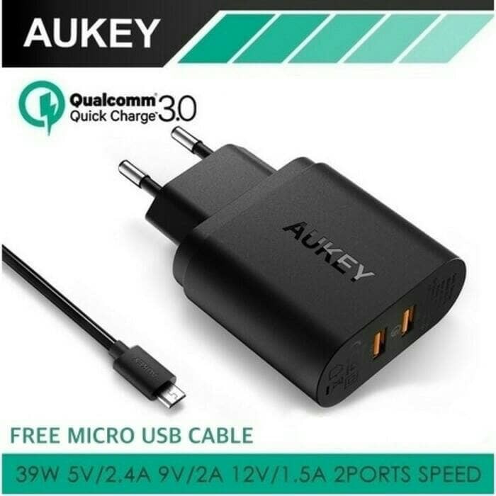 Aukey QUALCOMM PA-T16 雙快速充電器 3.0