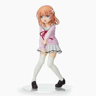 【小妻玩玩具】 現貨 正版 代理 SEGA 請問您今天要來點兔子嗎？ 保登心愛 制服 公仔 景品 點兔 可可亞 學生服