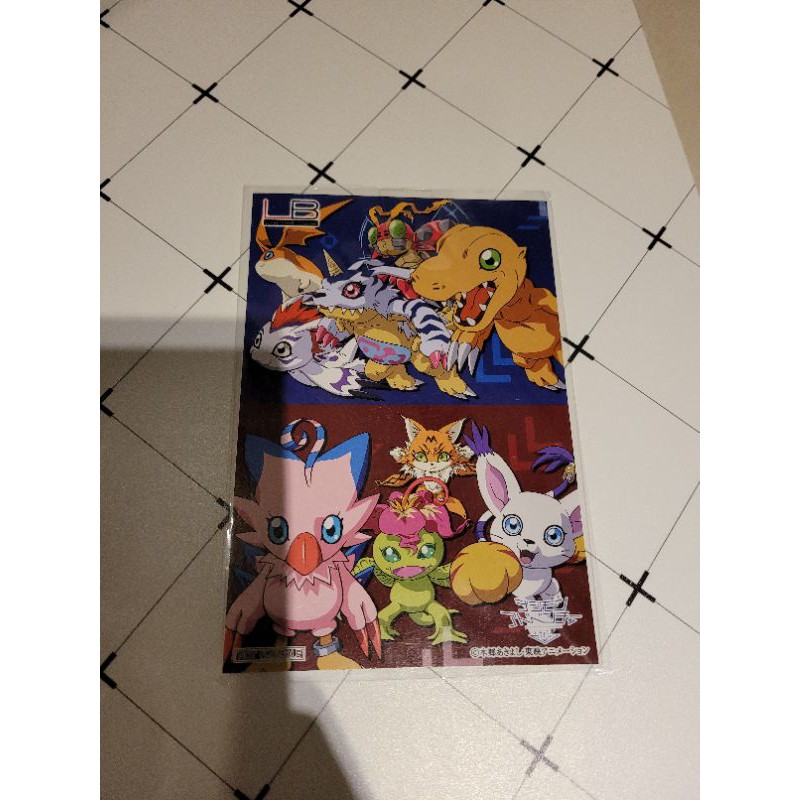 現貨 絕版品 日本池袋限定特典數碼寶貝明信片 蝦皮購物