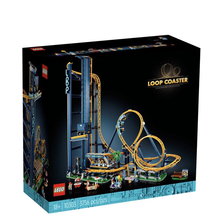 現貨 樂高 LEGO ICONS系列 10303 環形雲霄飛車 Loop Coaster 雲霄飛車 3756pcs 全新