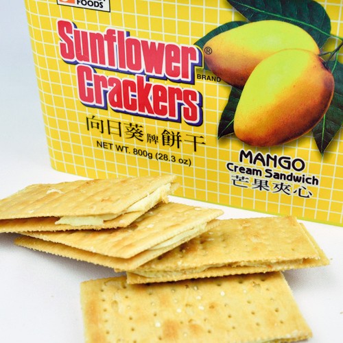 菲律賓sunflower crackers 向日葵餅乾 ( 芒果口味)