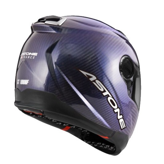 ASTONE GT-1000F 變色龍 透明碳纖藍紫 通風系統 碳纖維 吸濕排汗 航太材質 內墨鏡 全罩安全帽《淘帽屋》
