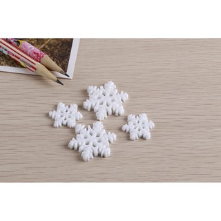 聖誔雪花(單入) 微景觀擺件多肉植物苔蘚生態瓶配件 景觀盆栽 zakka 水族用品 攝影道具 公仔