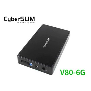 附發票 公司貨 CyberSLIM V80-6G 3.5吋硬碟外接盒