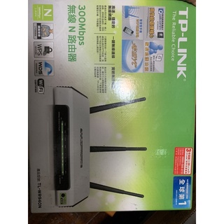 TP-Link 300Mbps無線N路由器 TL-WR940N（二手沒用過）WPS WDS Wi-Fi
