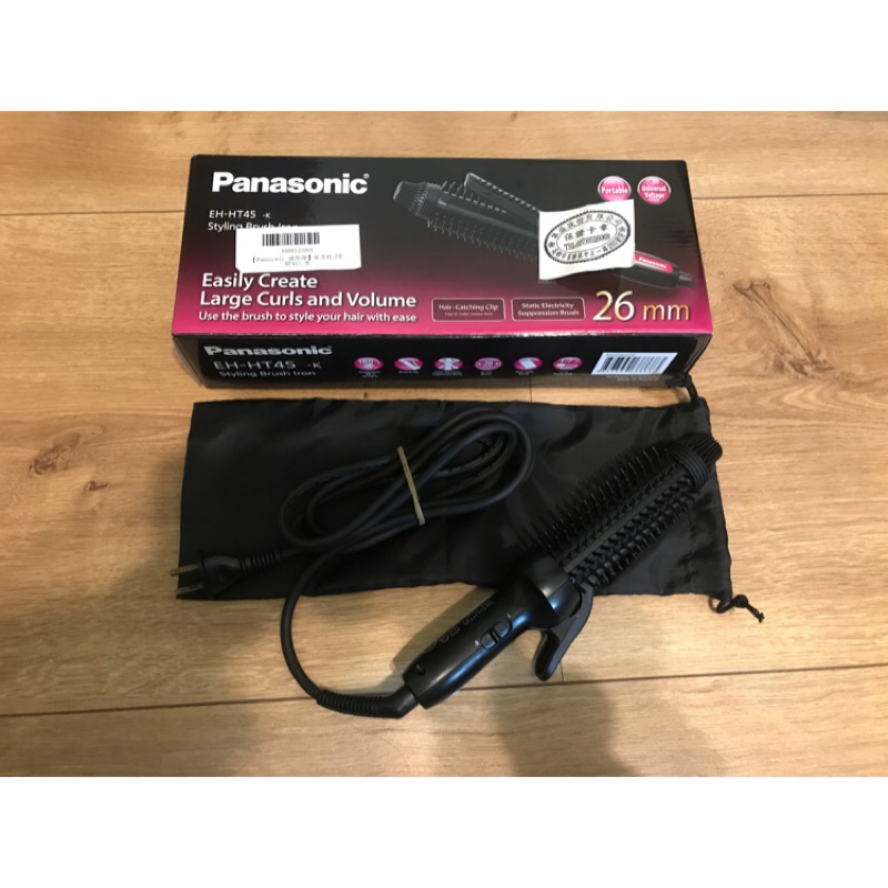 Panasonic 26mm捲燙梳 EH-HT45黑色