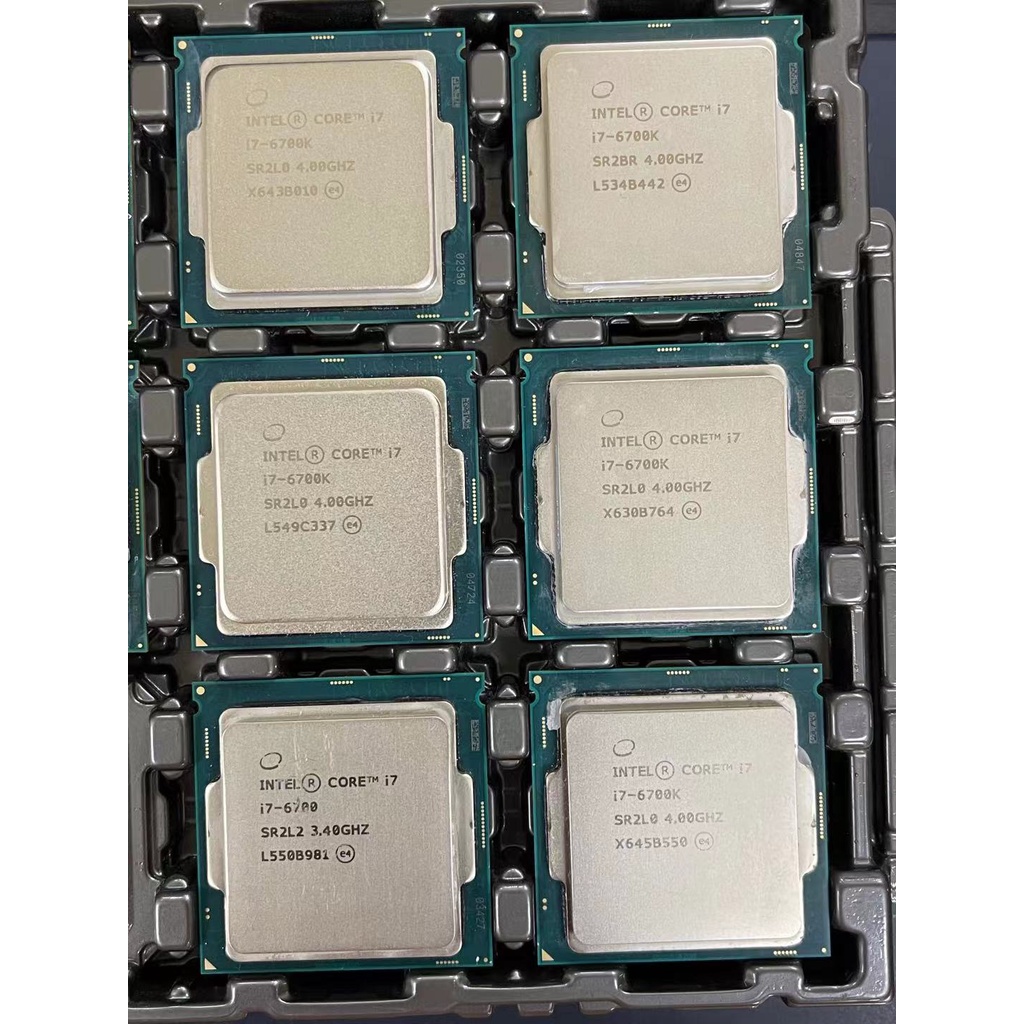 Intel i7-6700K 正式版 CPU i7 6700K 處理器 超頻 無鎖 拆機良品 保固90天 非 6700
