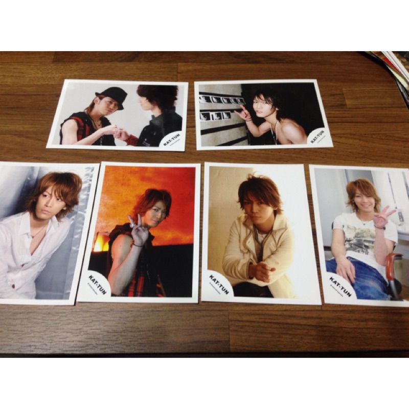 Kat Tun 亀梨和也中丸雄一上田竜也公式照shop 蝦皮購物
