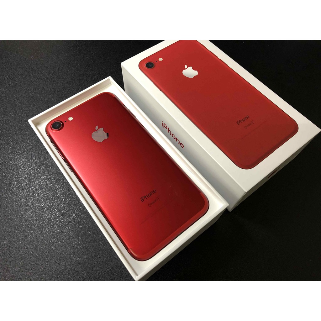 iPhone7 128G 紅色 漂亮無傷保固內  只要20000 !!!