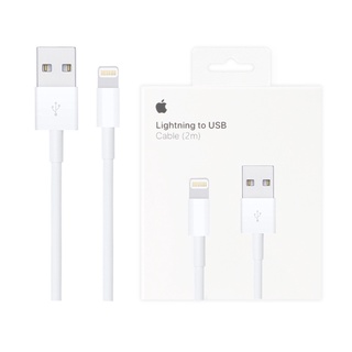 Apple 原廠 Lightning對USB-2m 傳輸線 / 充電線