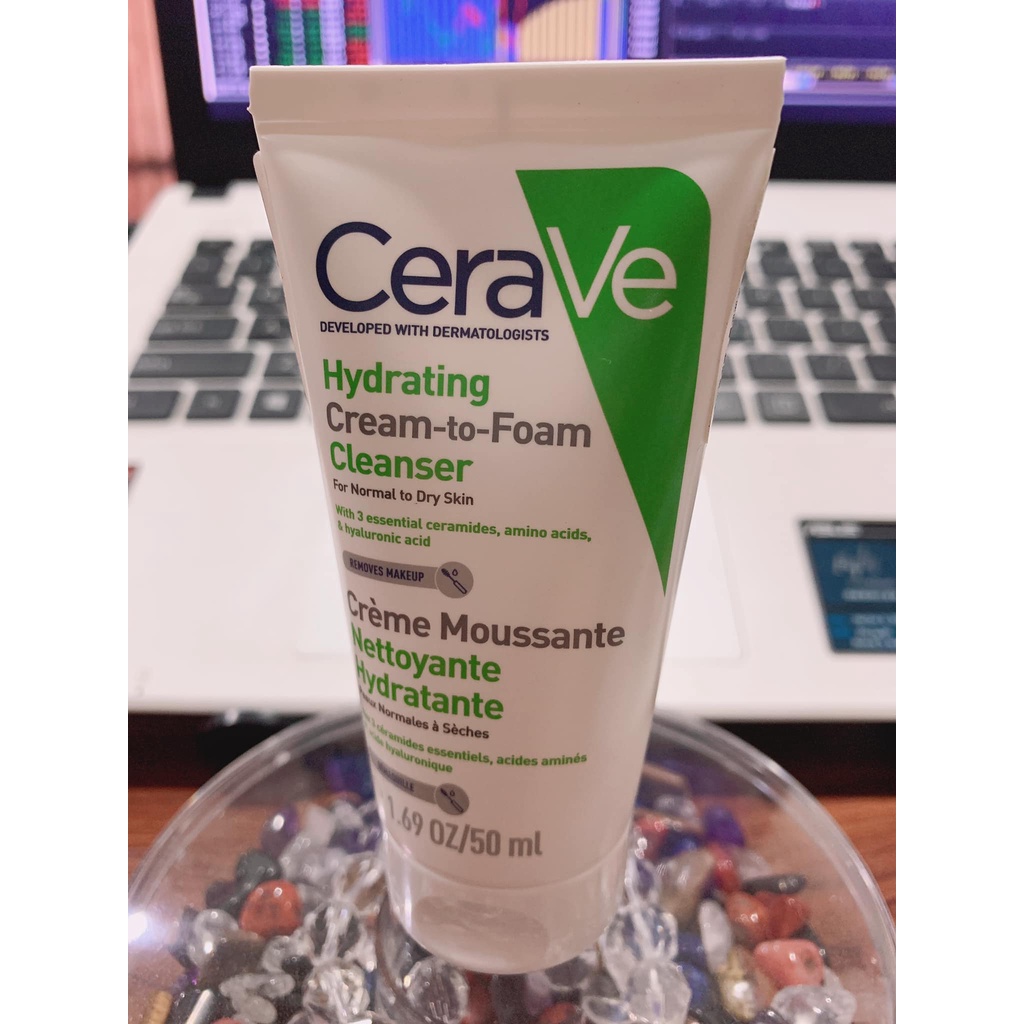 cerave適樂膚 溫和洗卸泡沫潔膚乳50ml