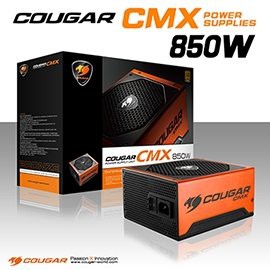 COUGAR 美洲獅  CMX 850W 銅牌高穩定電源供應器