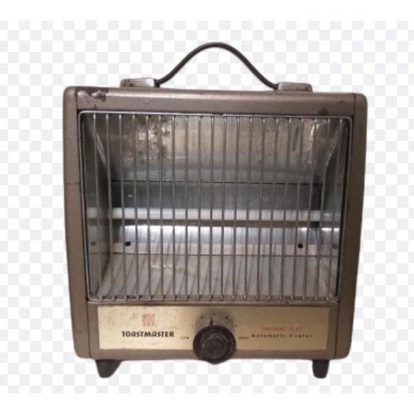 美國 TOASTMASTER   鐵皮電暖器 (1960年代) 道具展示用(電源線有斷線)
