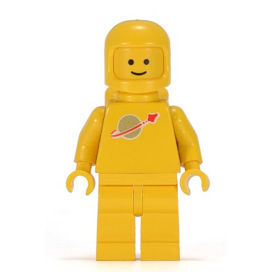 玩樂趣 LEGO樂高 6971 太空系列 Classic Space - Yellow 二手人偶(sp007)