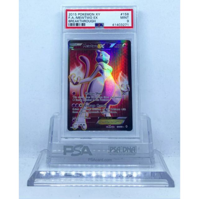 (山貓小鋪）（預售）PSA 9級鑑定卡 超夢 PSA 9 mewtwo ptcg tcg