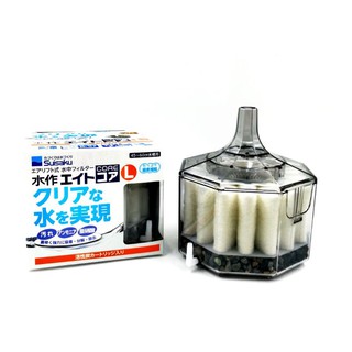 【彩虹騎士】日本水作內建氣動式過濾器（L）水妖精, 過濾器，打氣機，風管，調節閥，止逆閥