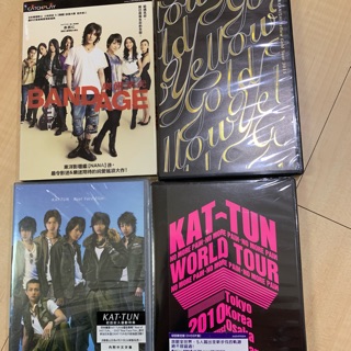 KAT-TUN 演唱會DVD 赤西仁solo演唱會DVD 電影 BANDAGE DVD