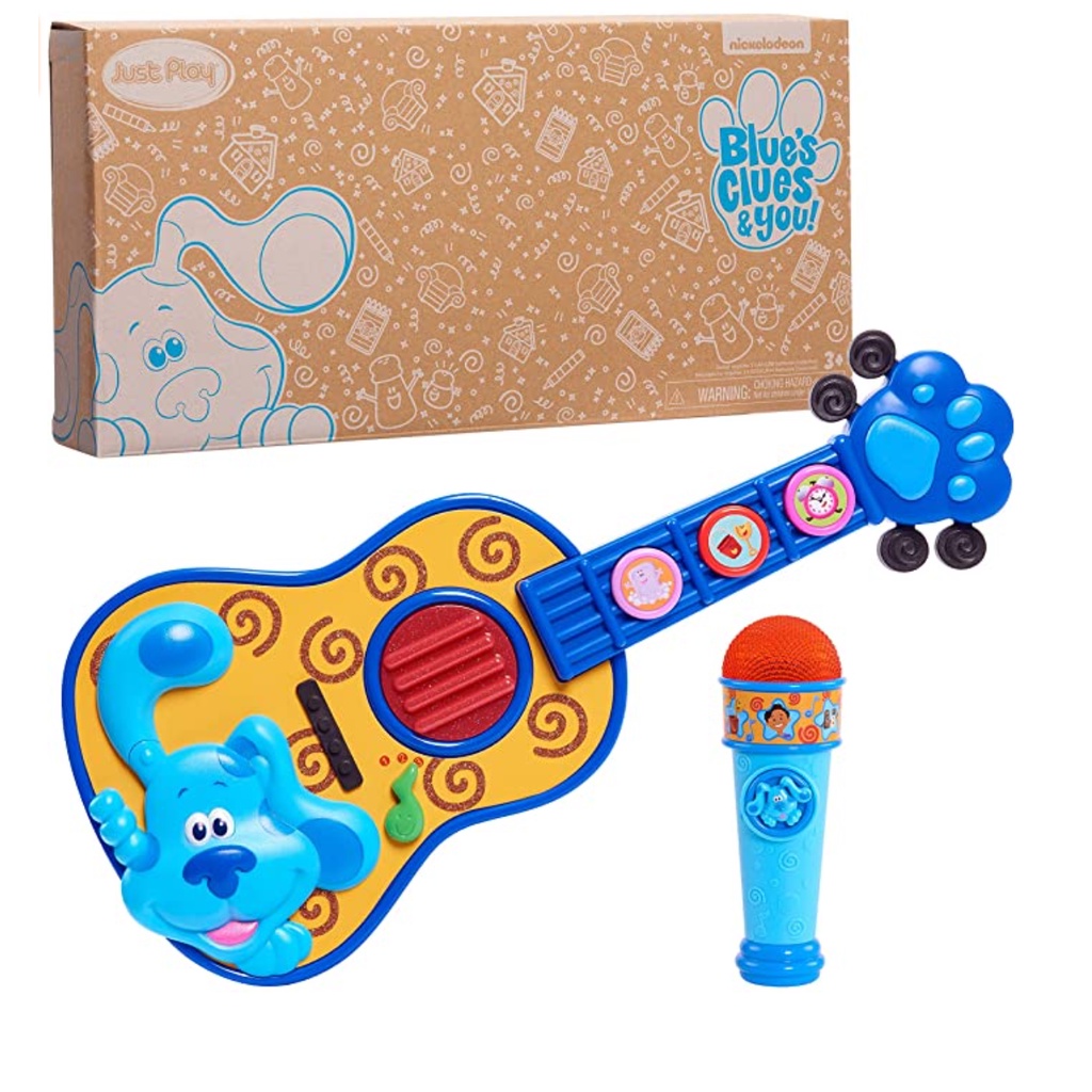 現貨 特價 Blue’s clues 聲光玩具 美國正版 Nick Jr 吉他 音樂 藍藍吉他 小藍狗 藍藍 喬許