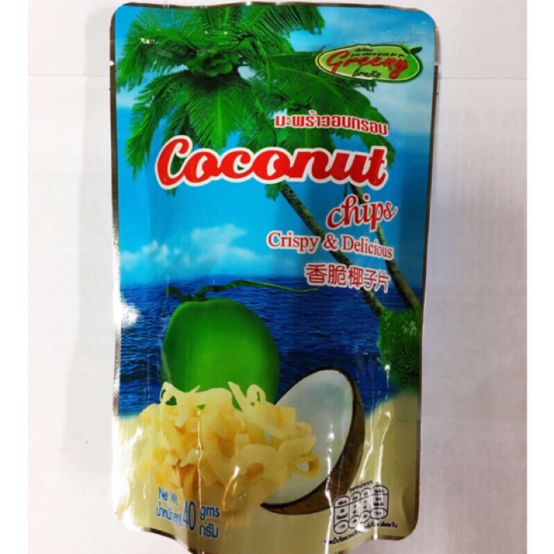 泰國必買伴手禮 香濃 椰子脆片 🇹🇭